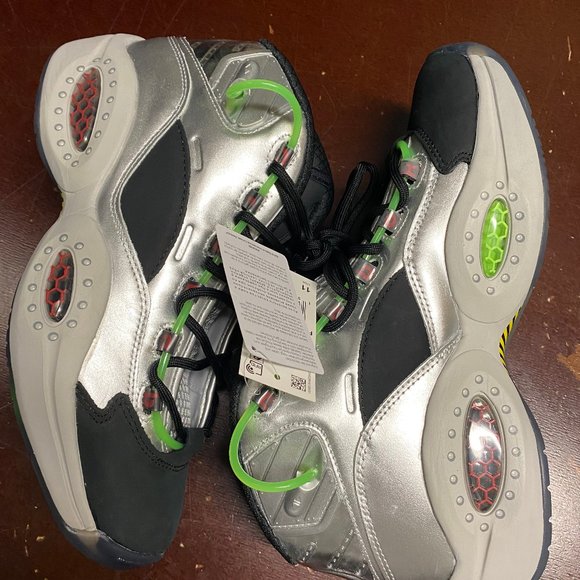 Reebok Question Mid Lace Up Basketball Shoes Sz 11 main image 4
